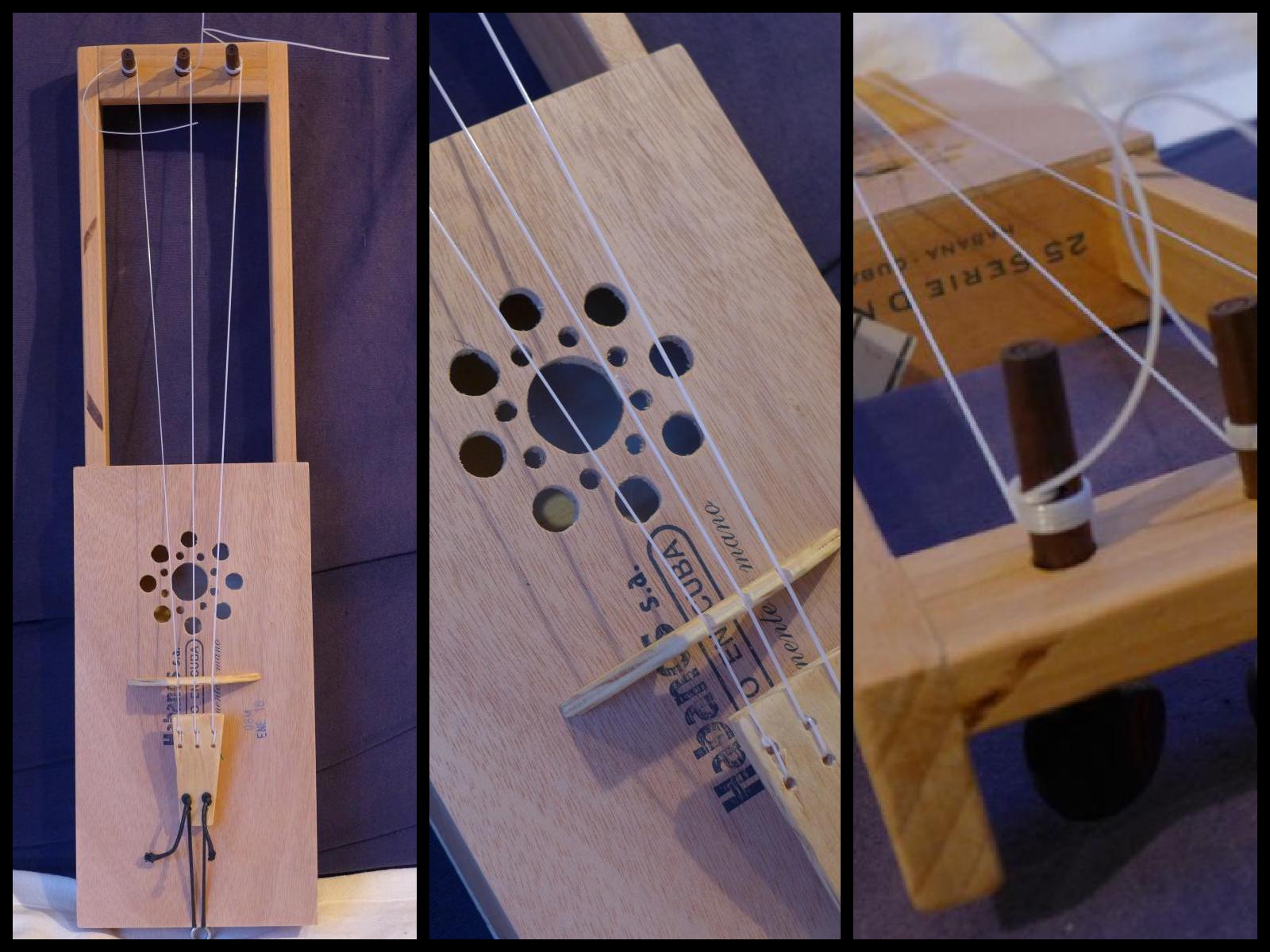 A talharpa inspired acoustic cigar box
